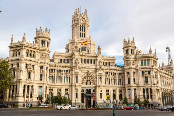 Palacio de Cibeles en Madrid —  Fotos de Stock