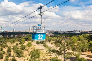 Teleferik Madrid İspanya