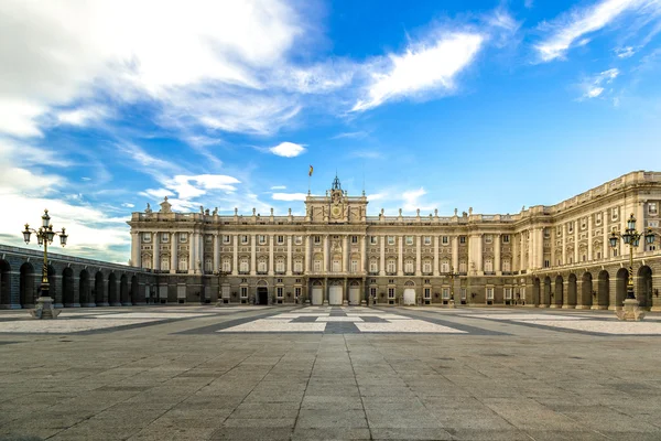 Palácio Real em Madrid, Espanha — Fotografia de Stock