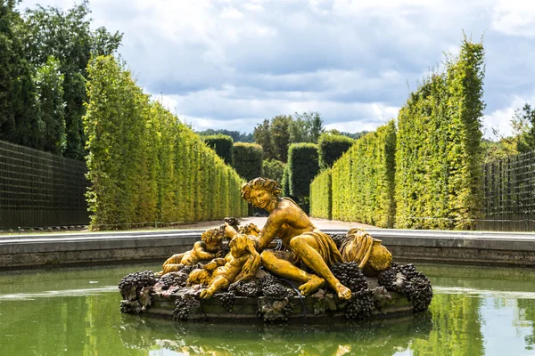 Фонтан у Версалі, Палац — стокове фото