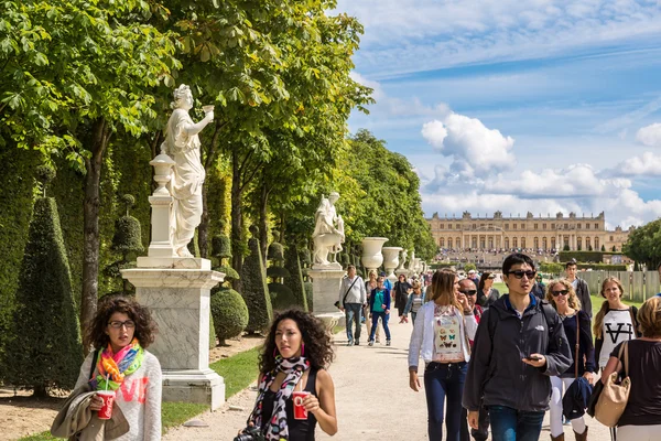 Версальський палац у Франції — стокове фото