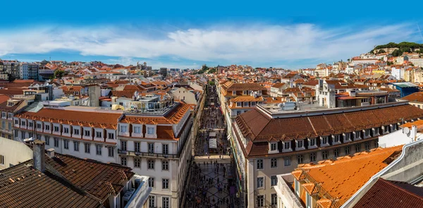 Lissabon Skyline panoramautsikt — Stockfoto