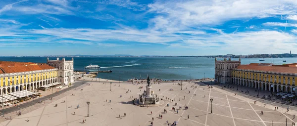 Praca do Comercio em Lisboa — Fotografia de Stock