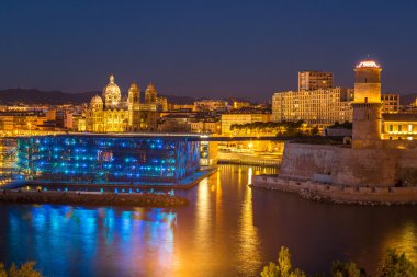 Kale ve katedral de la Binbaşı Marsilya