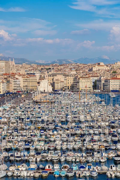 Vecchio porto di Marsiglia, Francia — Foto Stock