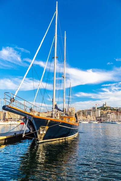 Alter hafen in marseille — Stockfoto