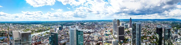 Finanzviertel in Frankfurt — Stockfoto