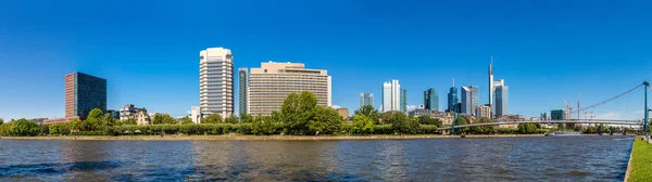 Financial district in Frankfurt — Stock Photo, Image