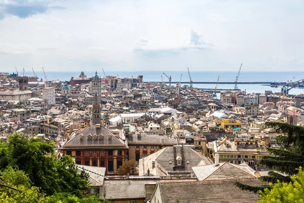 Porto di Genova in Italia — Foto Stock