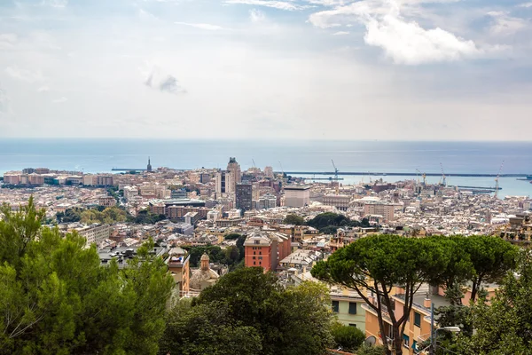 Puerto de Génova en Italia — Foto de Stock