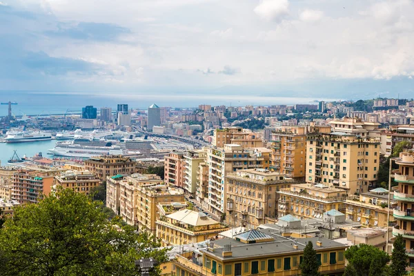 Port of Genoa in Italy — Stock Photo, Image