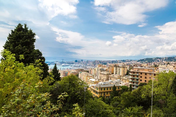 Porto di Genova in Italia — Foto Stock