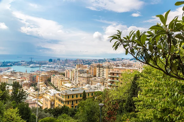 Puerto de Génova en Italia — Foto de Stock