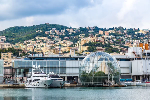 Biosfera em Génova, Italia — Fotografia de Stock