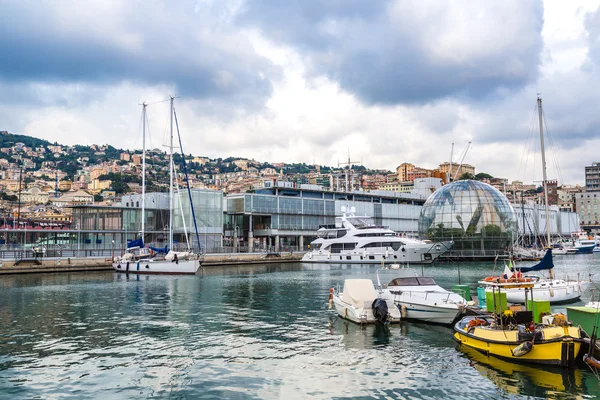 Biosfera em Génova, Italia — Fotografia de Stock