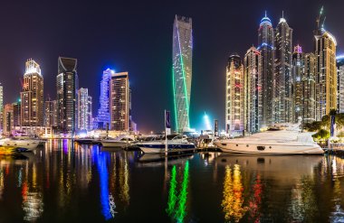 Dubai Yat Limanı cityscape, Birleşik Arap Emirlikleri