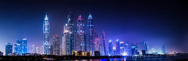 Dubai Yat Limanı cityscape, Birleşik Arap Emirlikleri — Stok fotoğraf