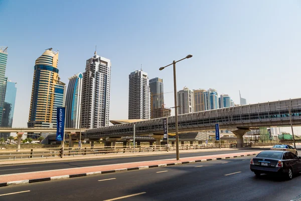 Dubai architettura della città — Foto Stock