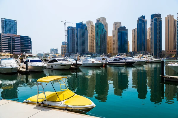 Dubai Marina cityscape, UAE — Stock Photo, Image