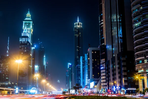 Dubai Dowtown at ngif — стоковое фото