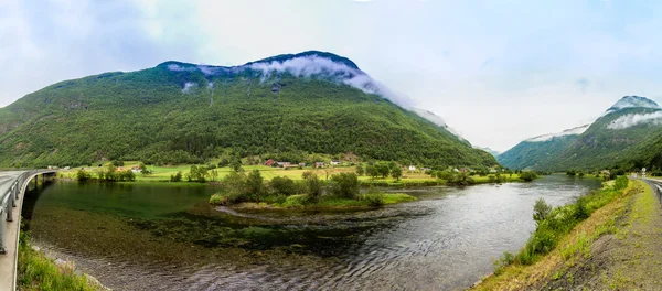 Weergave van de Sognefjord, Noorwegen — Stockfoto