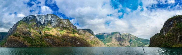 Weergave van de Sognefjord, Noorwegen — Stockfoto