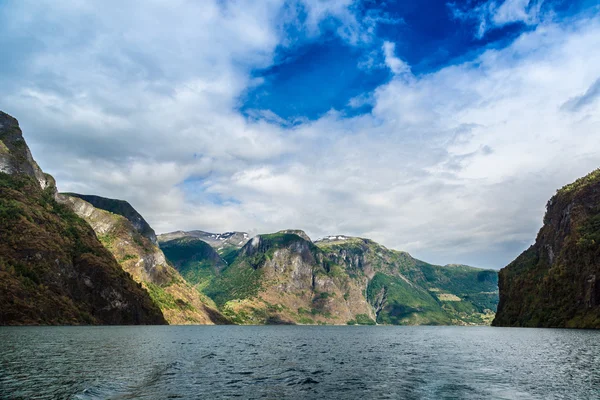 Sognefjord view, Norwegen — Stockfoto