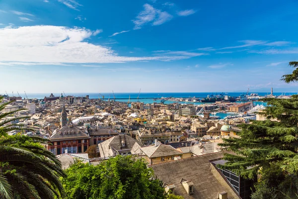 Porto di Genova in Italia — Foto Stock