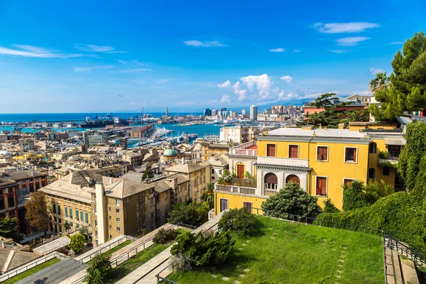 Haven van Genua in Italië — Stockfoto