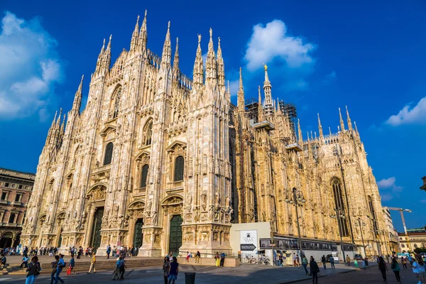 Міланський собор Дуомо — стокове фото