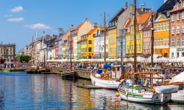 Kopenhag Nyhavn turistik yer