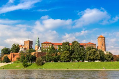 Kracow 'daki Wawel Kalesi