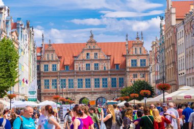 Gdansk uzun Market Sokağı
