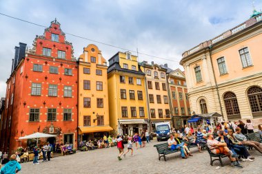 Gamla Stan, Stockholm 'deki Stortorget Place