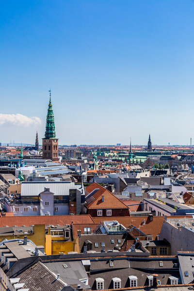 Copenhagen City panorama