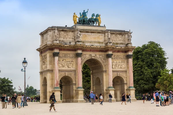 Łuk Triumfalny w Paryżu — Zdjęcie stockowe