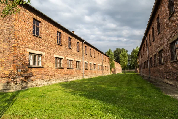 Kamp konsentrasi auschwitz — Stok Foto