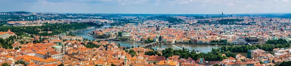 Panorama, Paisaje de Praga — Foto de Stock