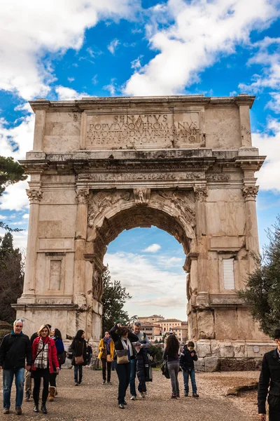 Arco di Costantino a Roma — Foto Stock