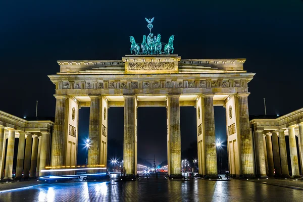 Porta di Brandeburgo a Berlino — Foto Stock