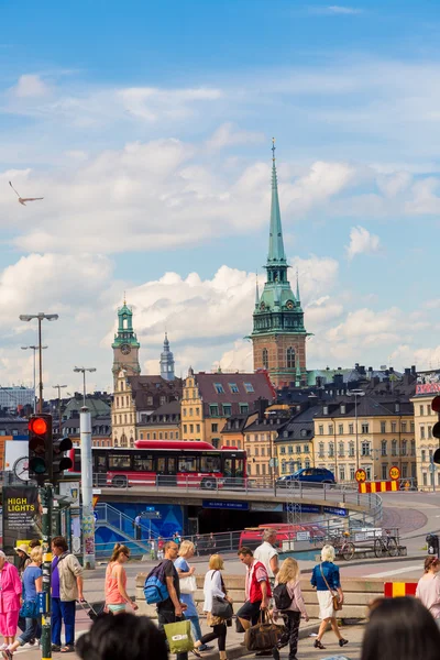 Ciudad vieja de stockholm, Suecia —  Fotos de Stock