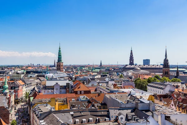 Copenhague panorama, Dinamarca — Foto de Stock