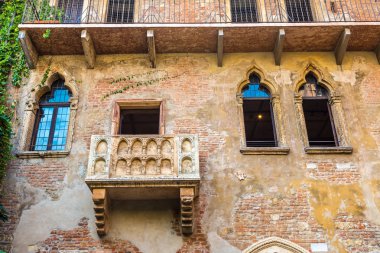 Romeo ve Juliet balkon Verona