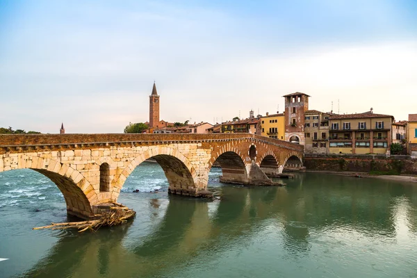 Bridge in Verona, Italy, — Stock Photo, Image