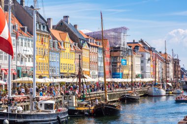 Kopenhag Nyhavn turistik yer