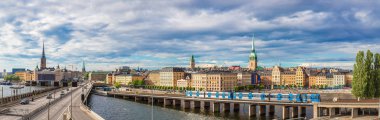 Stockholm eski şehir panoraması