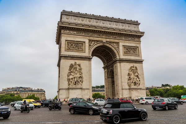 Triumfbågen i Paris — Stockfoto