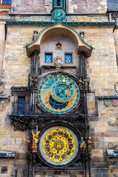Zegar astronomiczny. Praga. — Zdjęcie stockowe