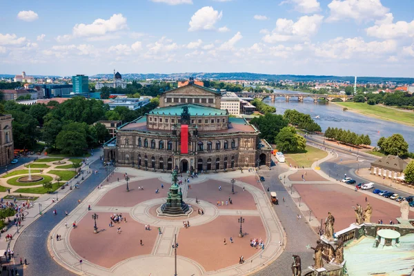 Ópera Semper, dresden — Fotografia de Stock