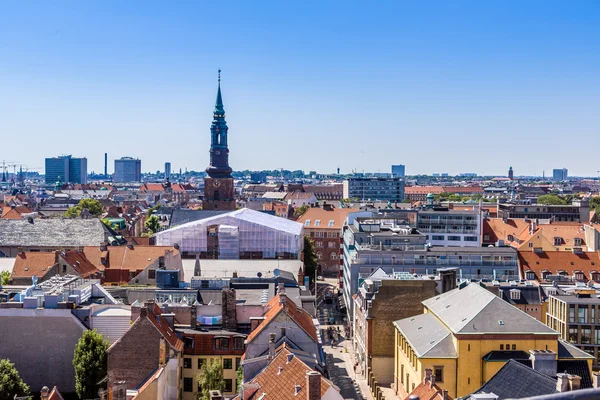 Copenhagen city panorama, Danmark — Stockfoto